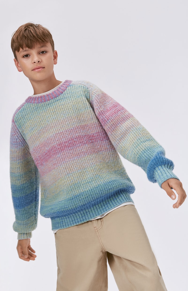 Pullover Bosse in misto lana a righe | Molo
