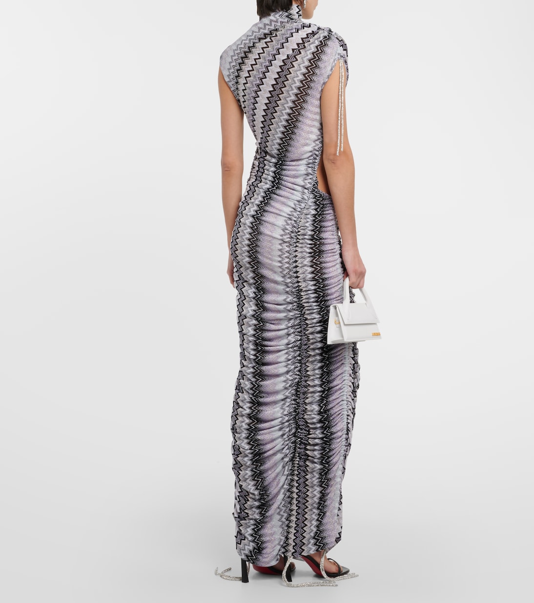 Abito lungo a zig-zag | Missoni