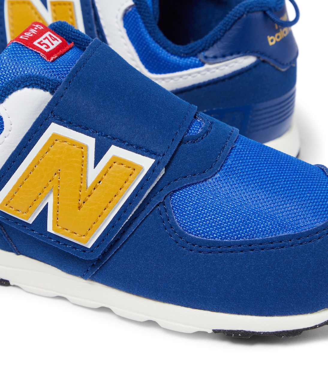 574 New-B Hook & Loop suede sneakers | New Balance Kids