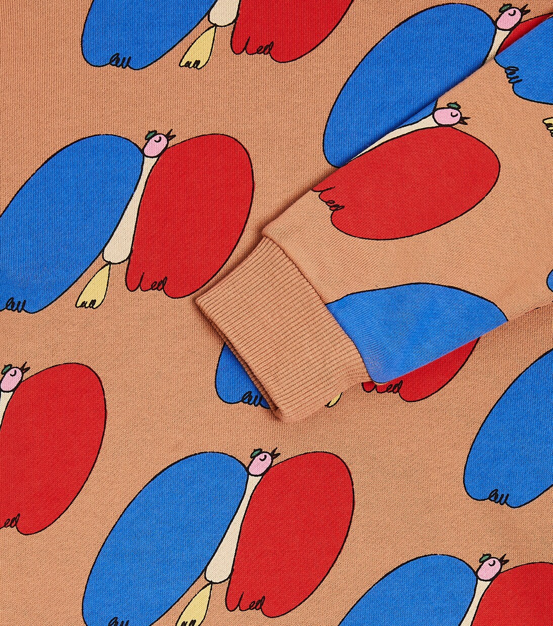 Baby Bird cotton jersey onesie | Jellymallow