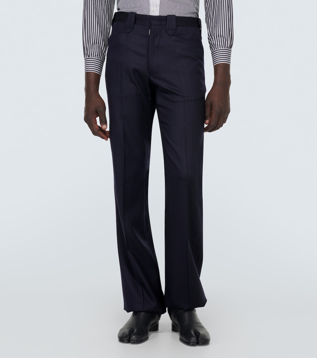 Pantaloni regular in lana | Maison Margiela