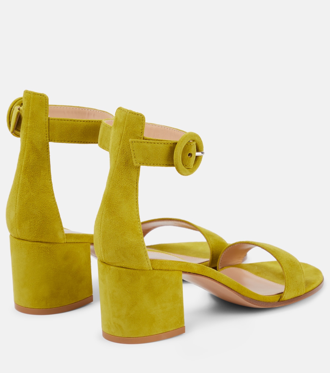 Sandalen Versilia 60 aus Veloursleder | Gianvito Rossi