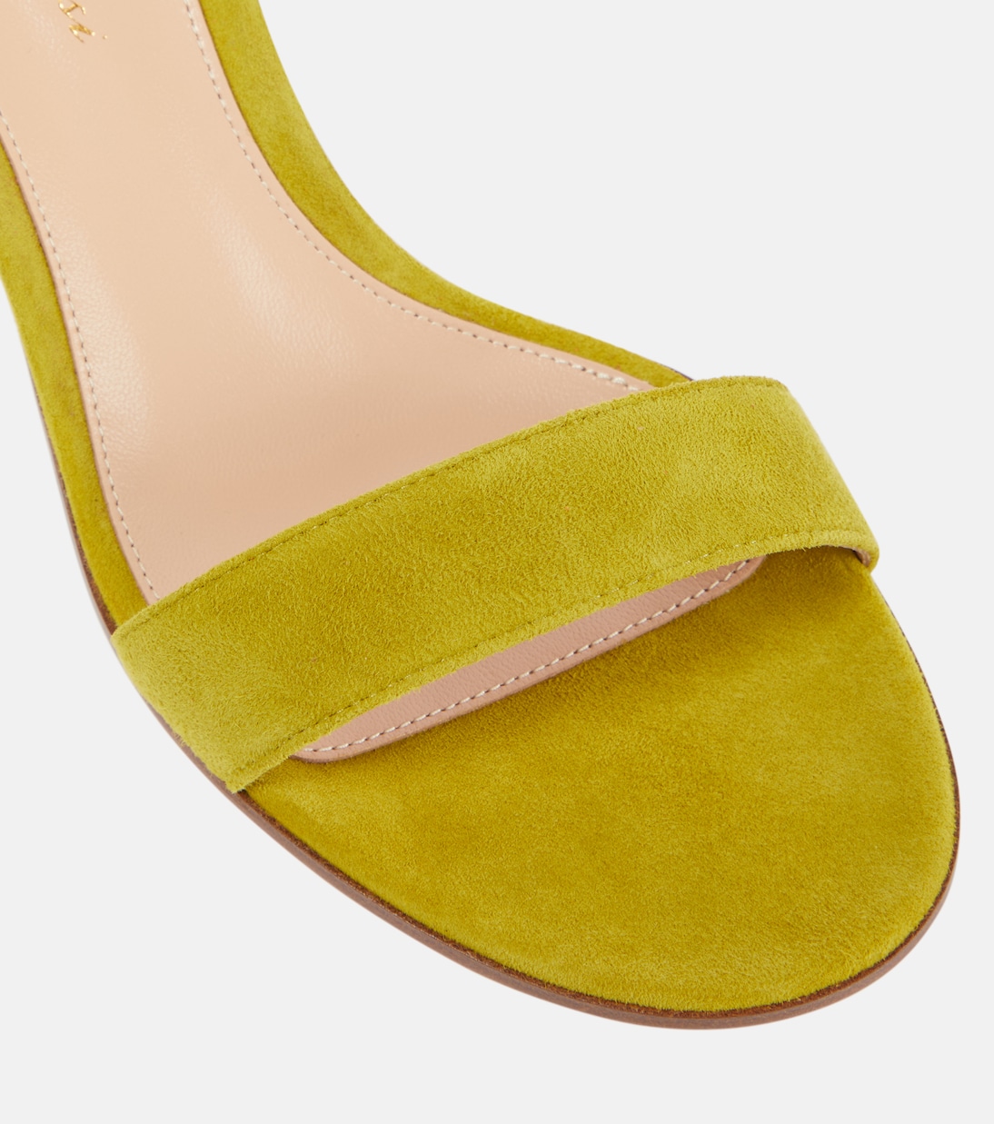 Sandalen Versilia 60 aus Veloursleder | Gianvito Rossi