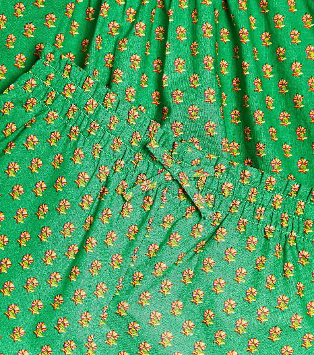 Ensemble top et pantalon en coton à fleurs | Polo Ralph Lauren Kids