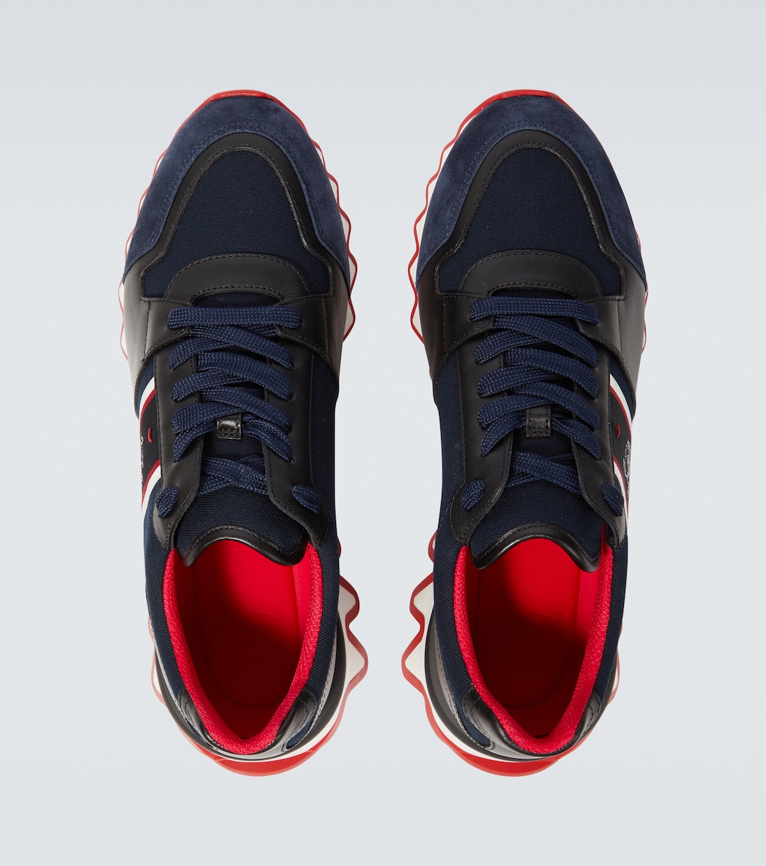 Sneakers Nastroshark aus Leder und Canvas | Christian Louboutin