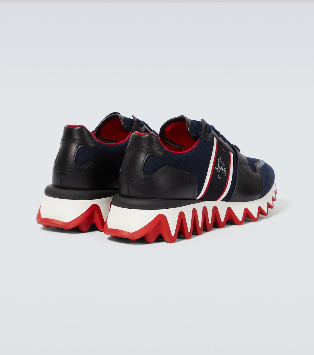 Sneakers Nastroshark aus Leder und Canvas | Christian Louboutin