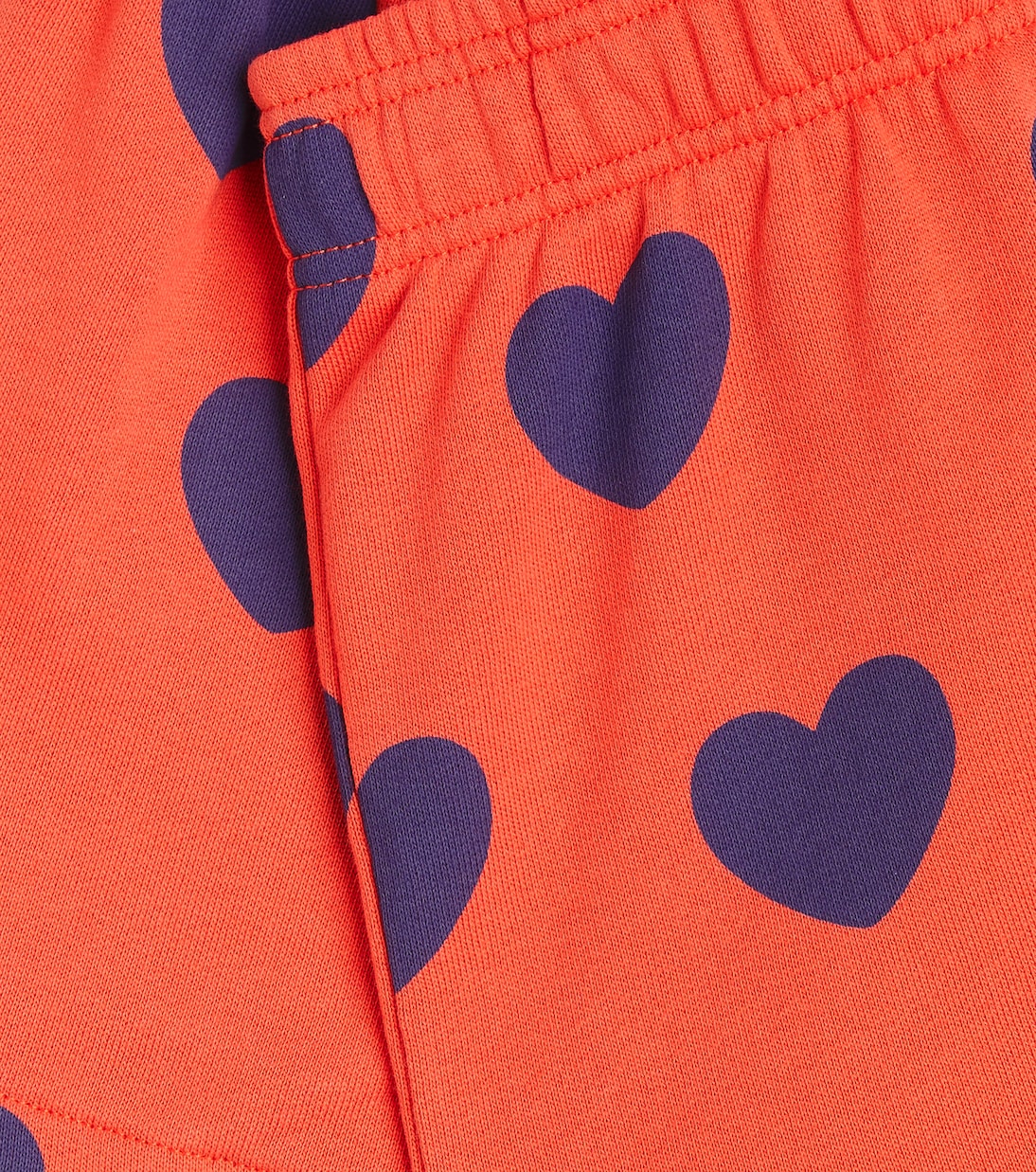 Hearts cotton jersey shorts | Mini Rodini