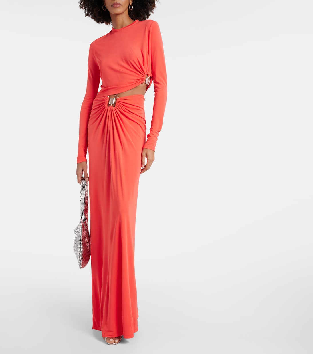 Top cropped asimmetrico | Christopher Esber