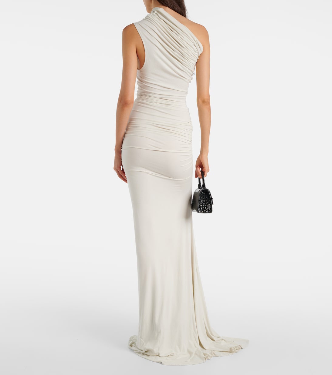 Pillar ruched gown | Entire Studios