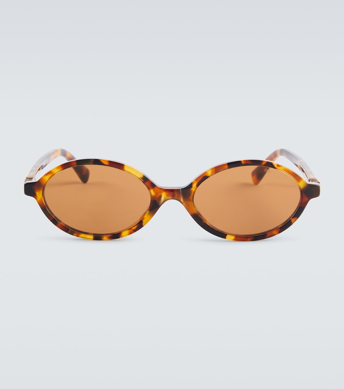 Miu Regard oval sunglasses | Miu Miu