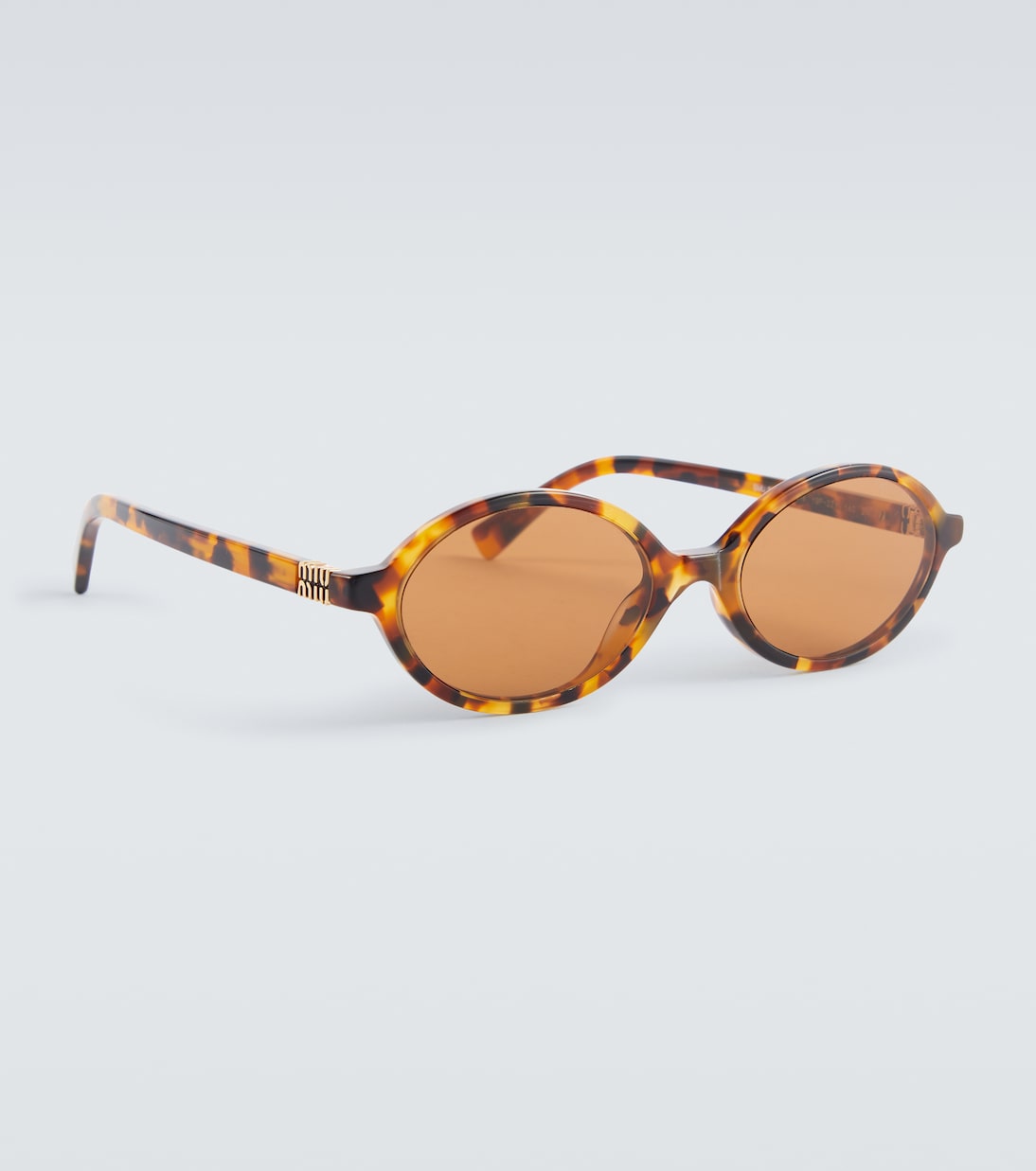 Miu Regard oval sunglasses | Miu Miu