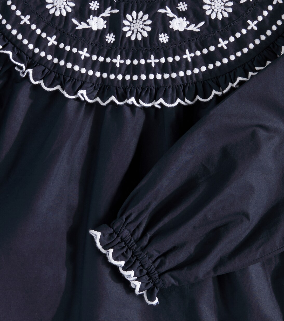 Pune embroidered cotton blouse | The New Society