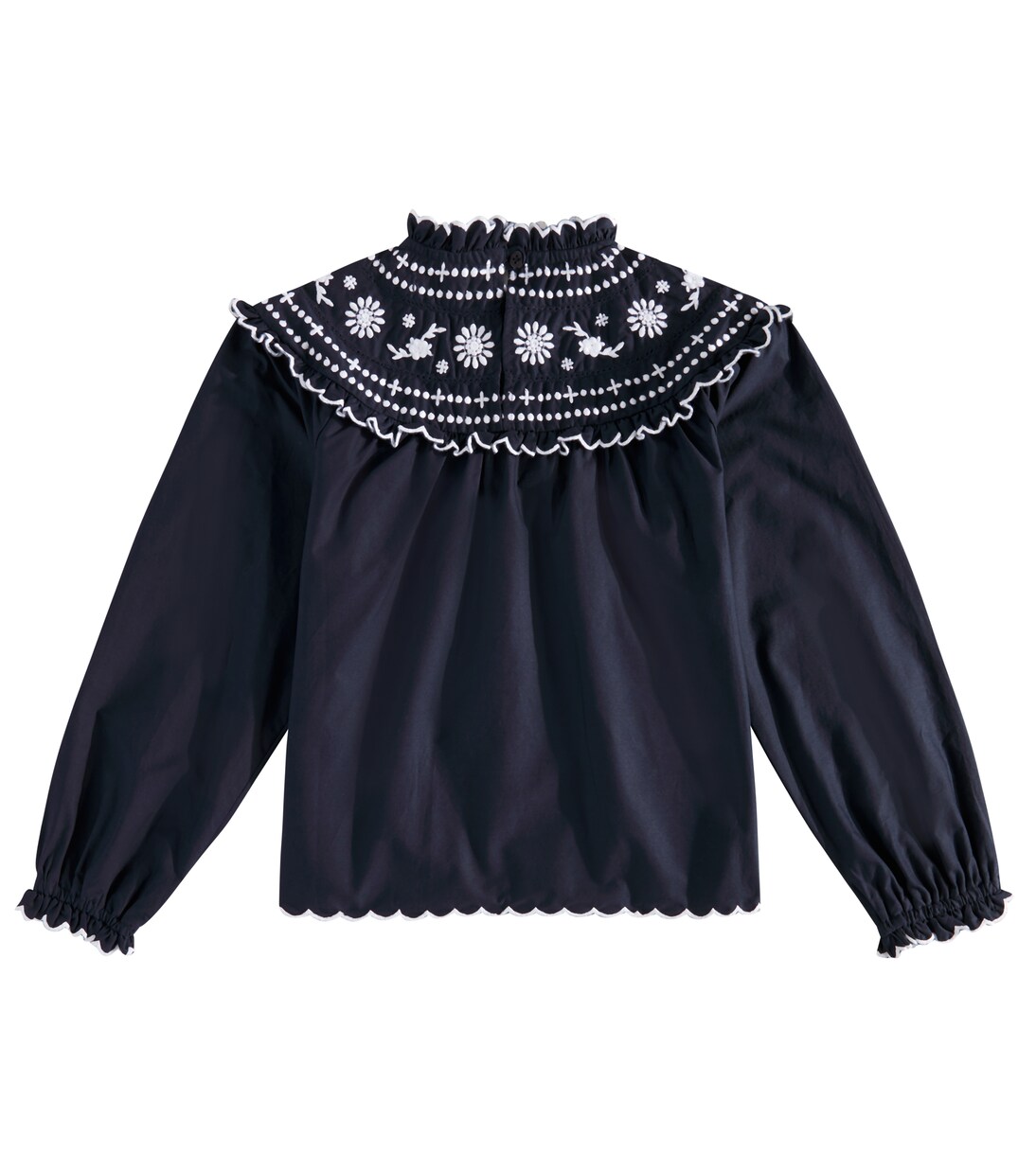 Pune embroidered cotton blouse | The New Society