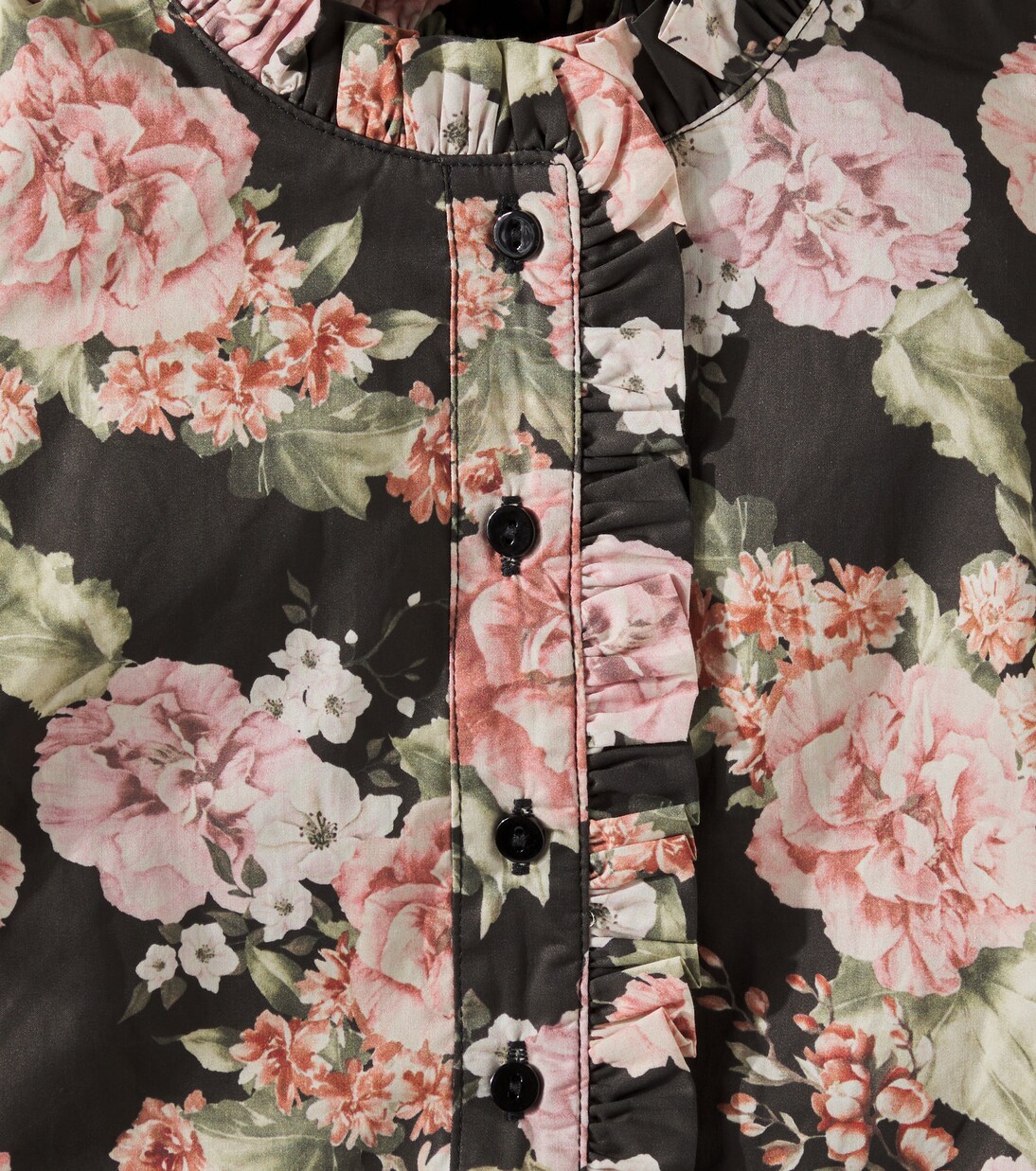 Robe en coton à fleurs | Petite Amalie  