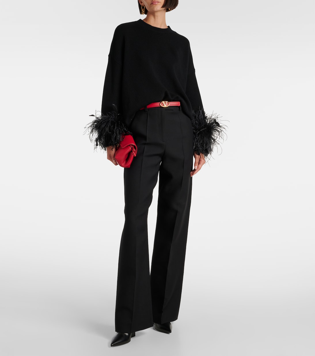 Ankle Boots VLogo Lockette aus Leder | Valentino Garavani