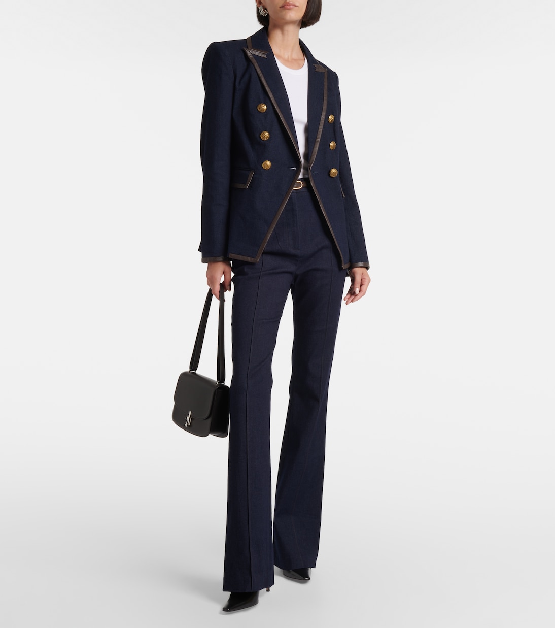 Blazer Miller aus Denim | Veronica Beard