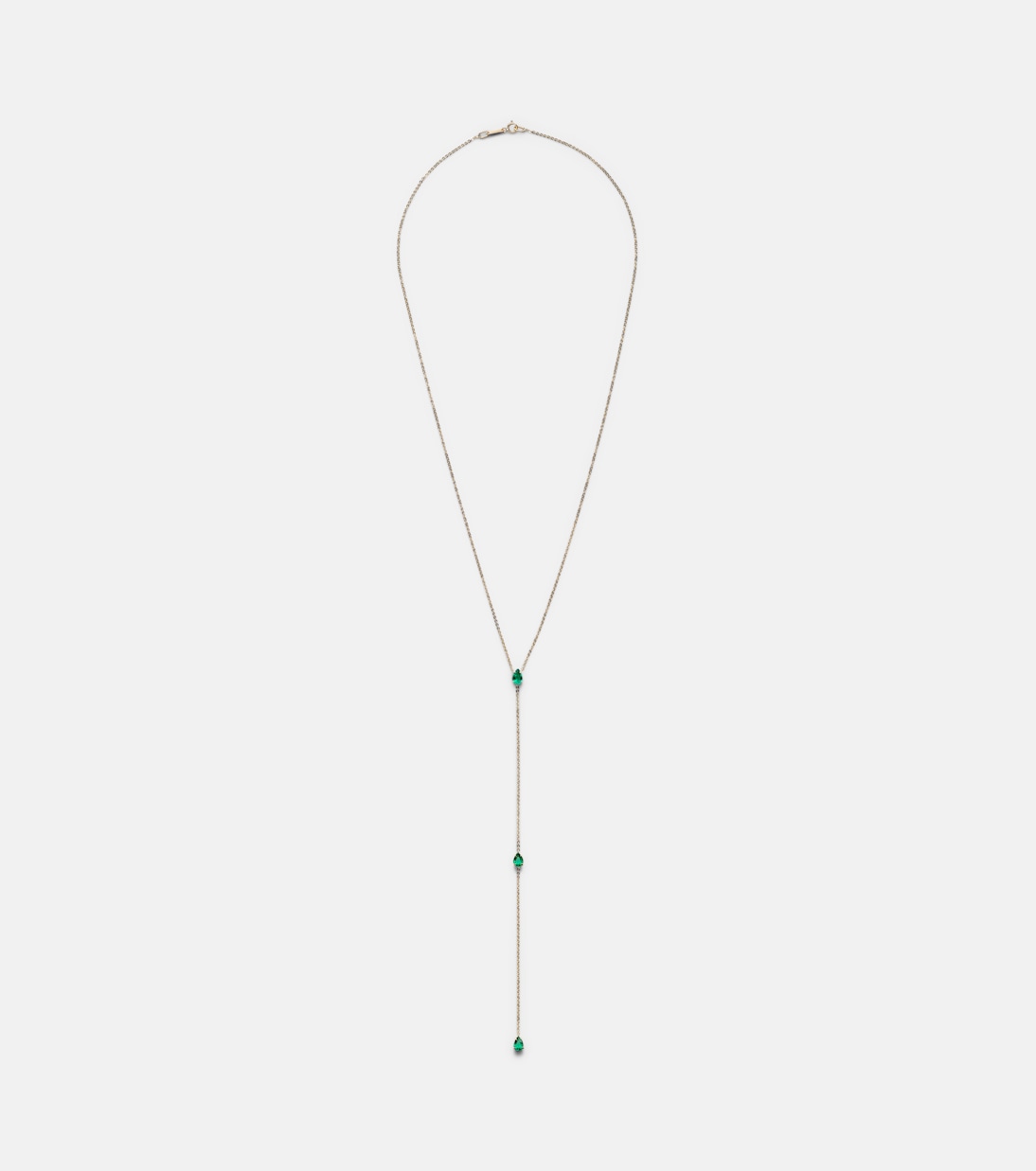 Collana in oro 18kt con smeraldi | Anita Ko