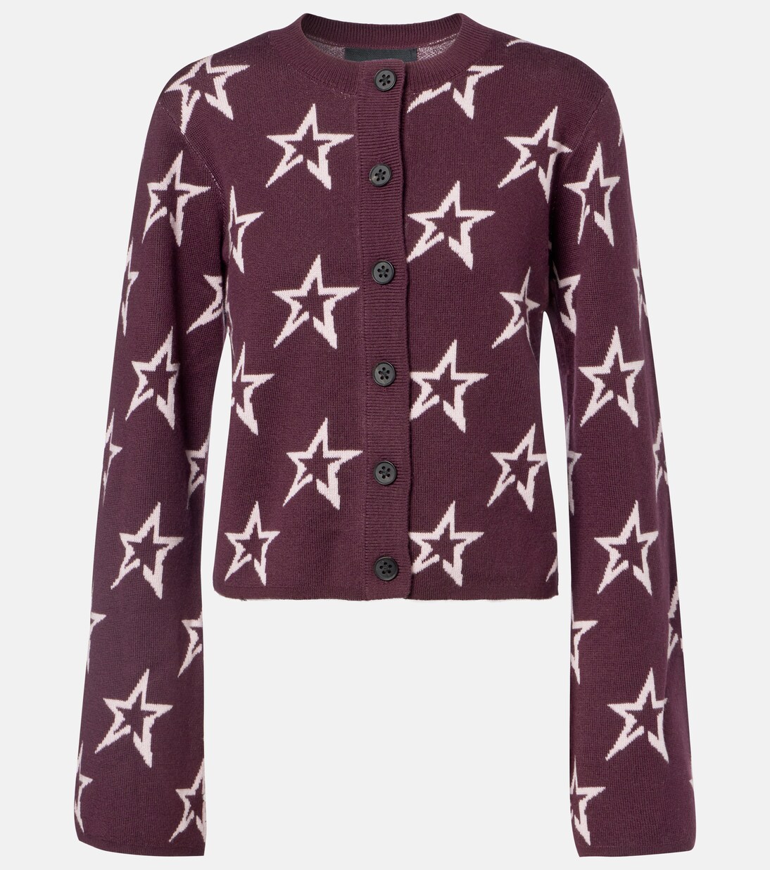 Cárdigan Chalet de lana estampado | Perfect Moment