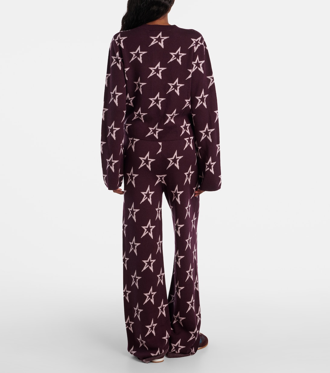 Cárdigan Chalet de lana estampado | Perfect Moment