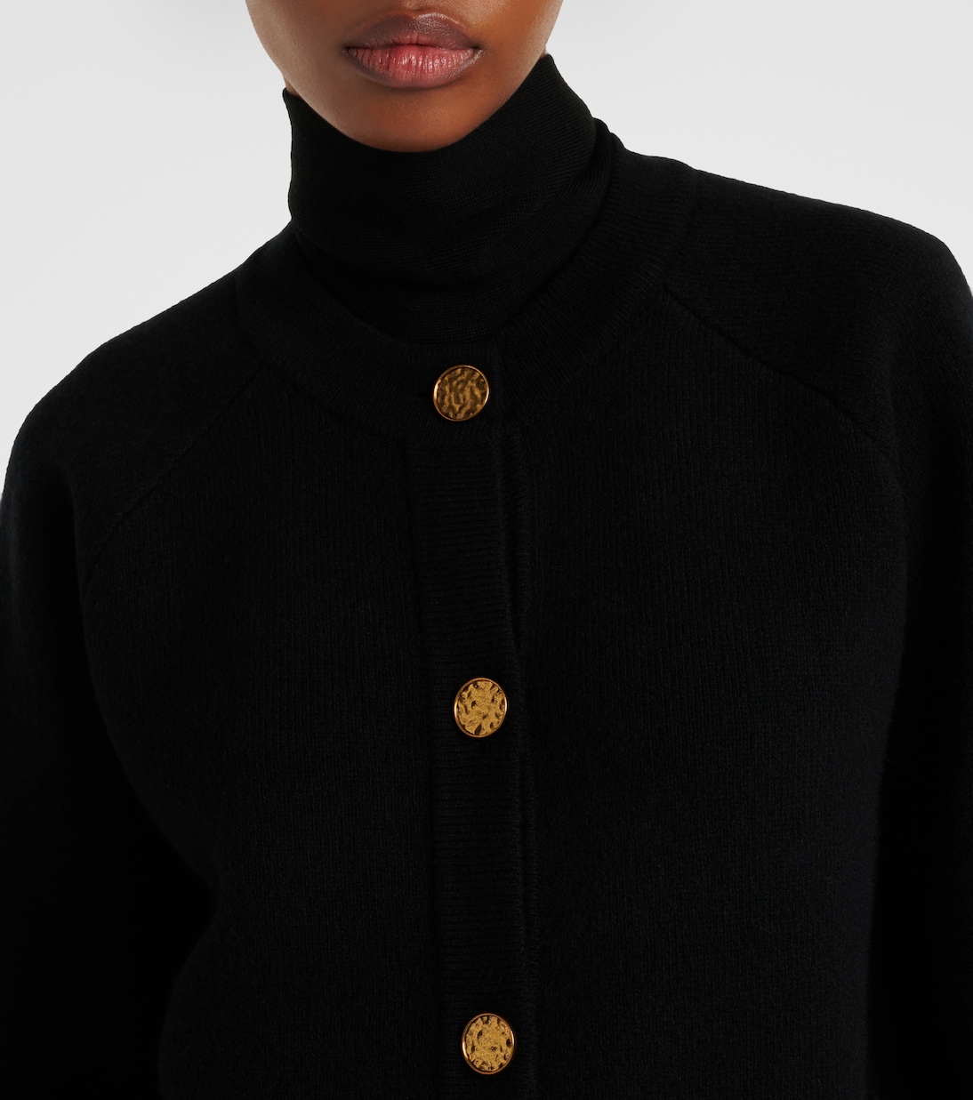 羊毛与羊绒混纺开衫 | Toteme