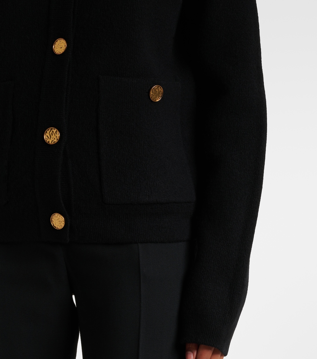 羊毛与羊绒混纺开衫 | Toteme