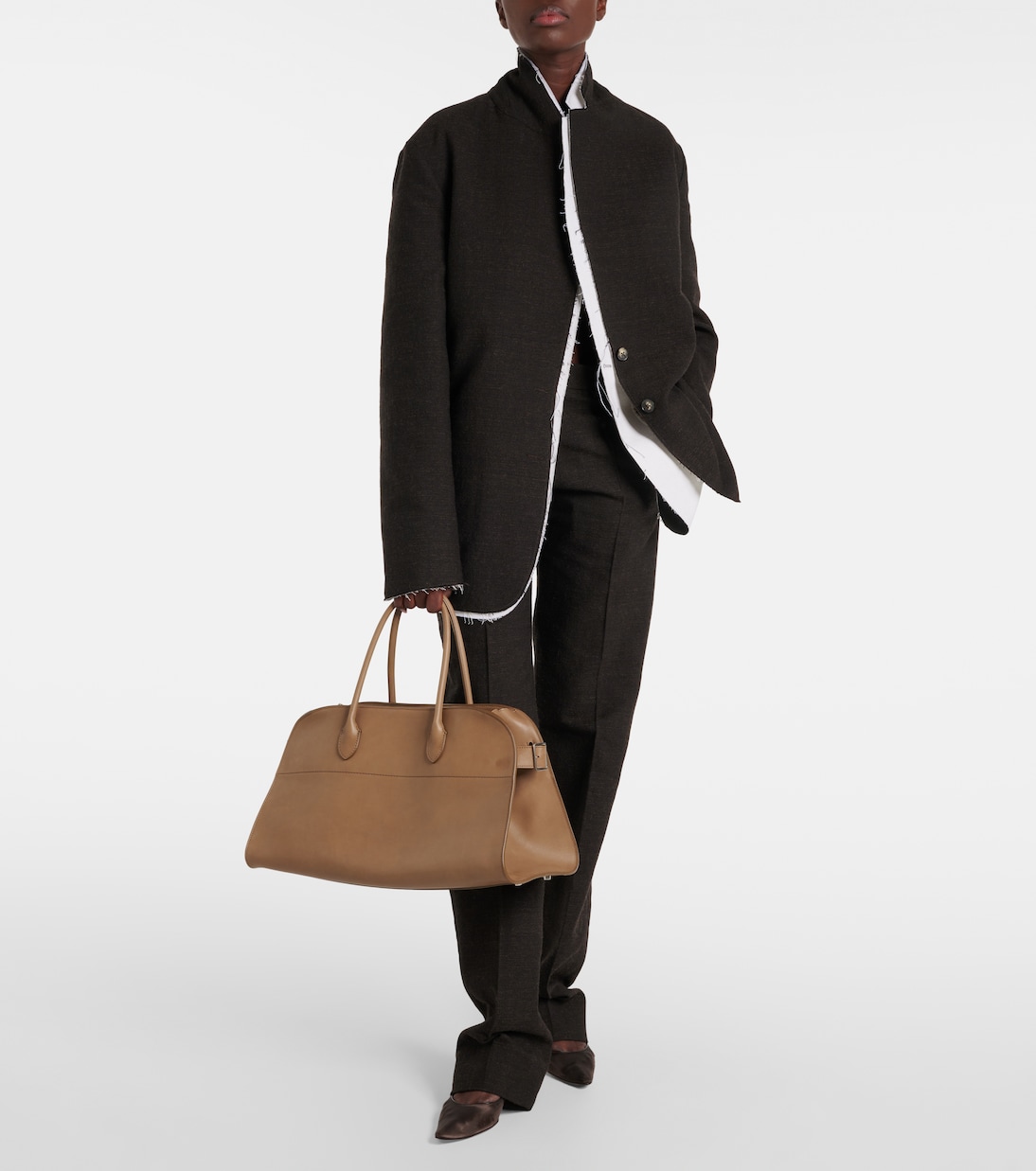 حذاء بكعب من الساتان Liisa | The Row