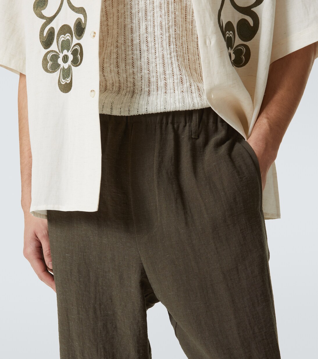 Resort wide-leg pants  | Commas