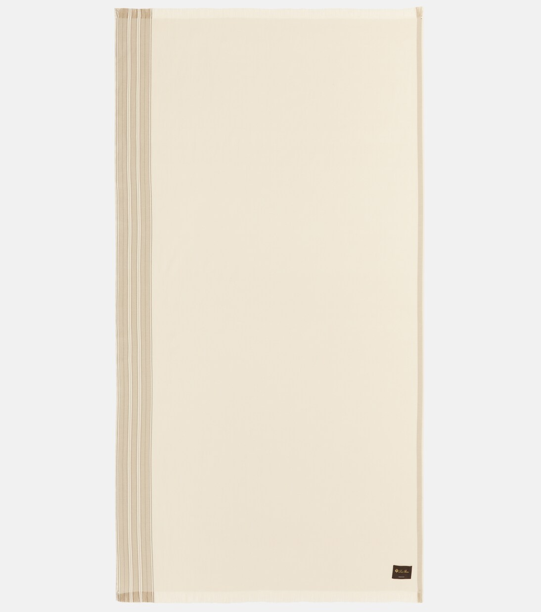 Suitcase striped beach towel | Loro Piana