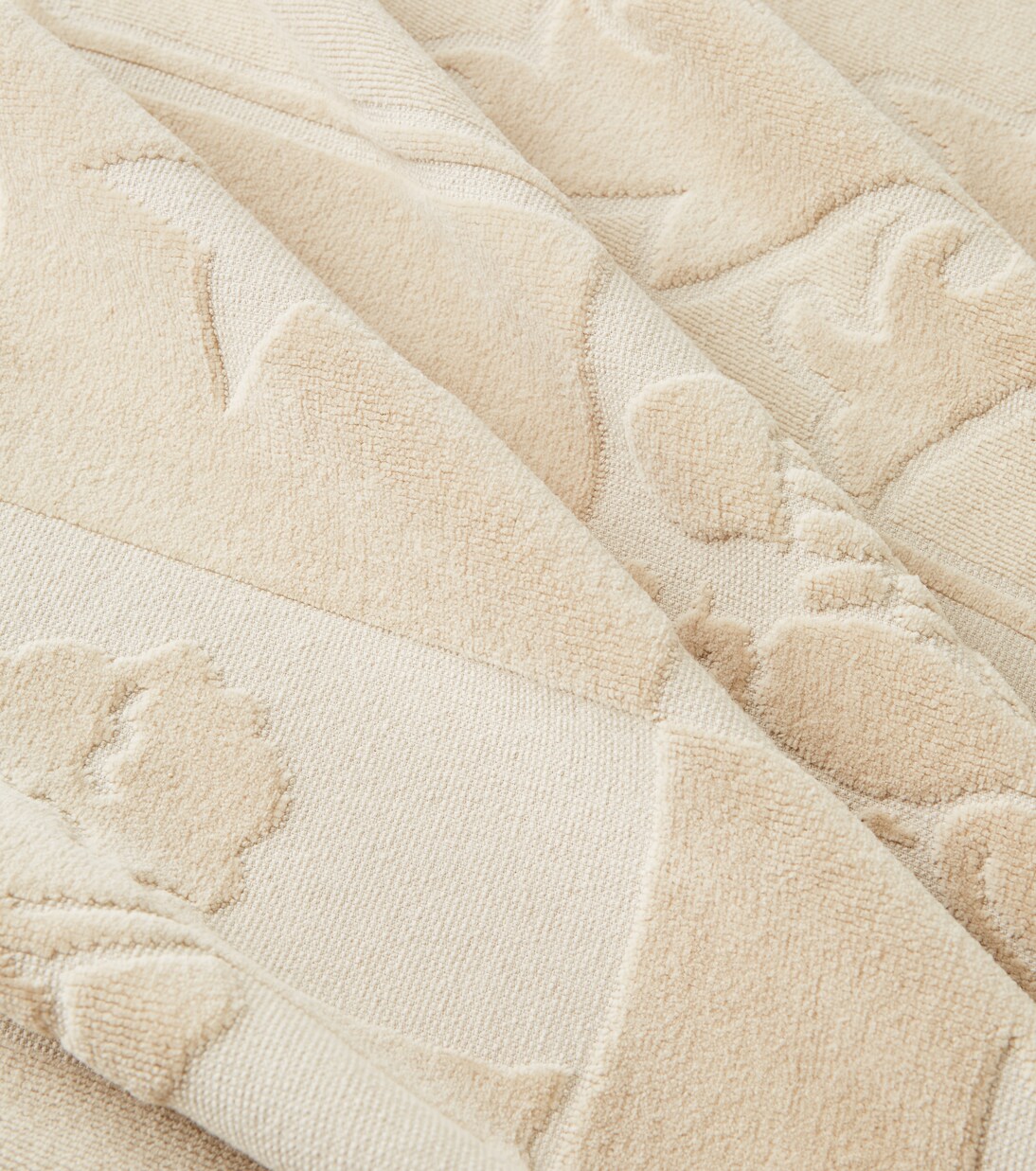 Crest cotton beach towel | Loro Piana