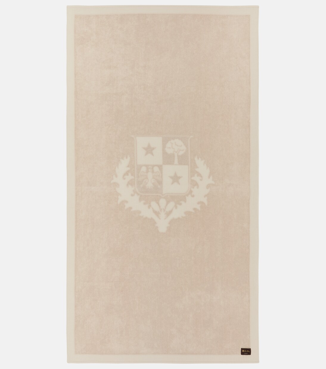 Crest cotton beach towel | Loro Piana