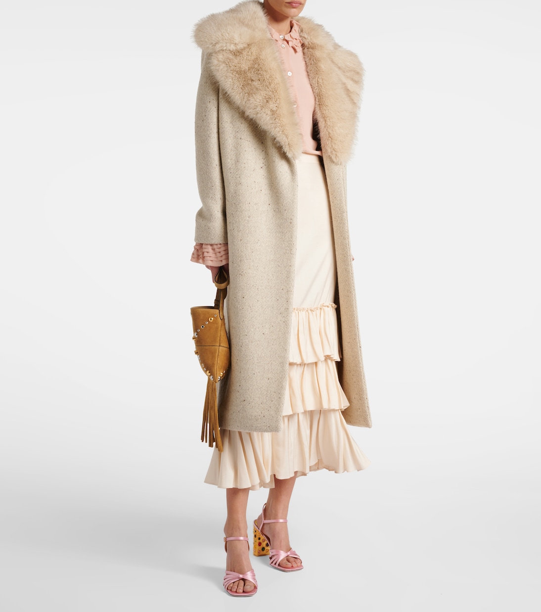 Bluse aus Seidengeorgette | Valentino