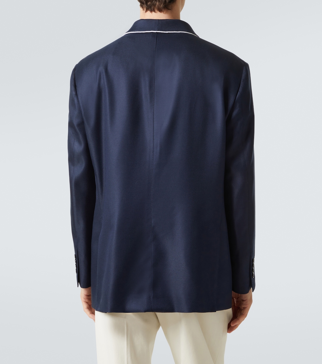 真丝塔士多夹克 | Brunello Cucinelli