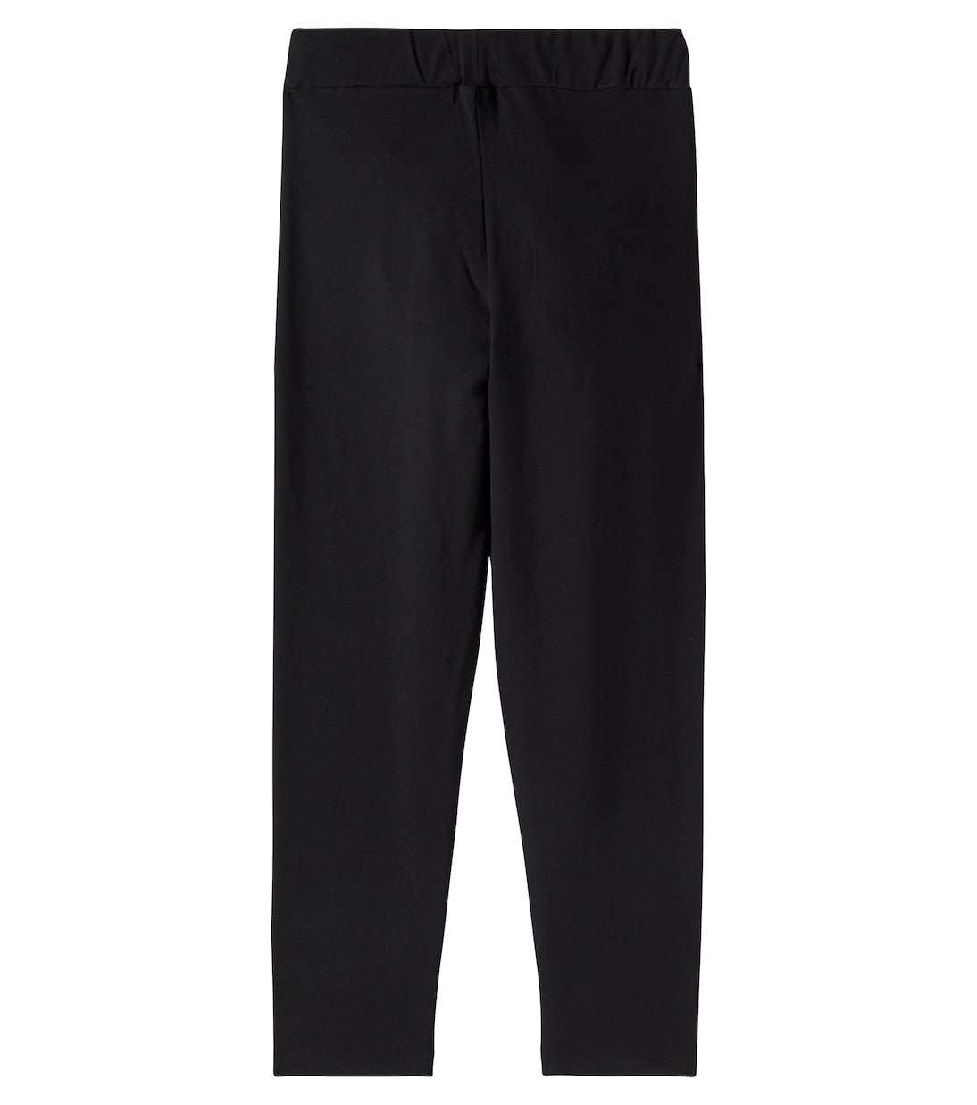 Logo cotton-blend jersey leggings | Balmain Kids