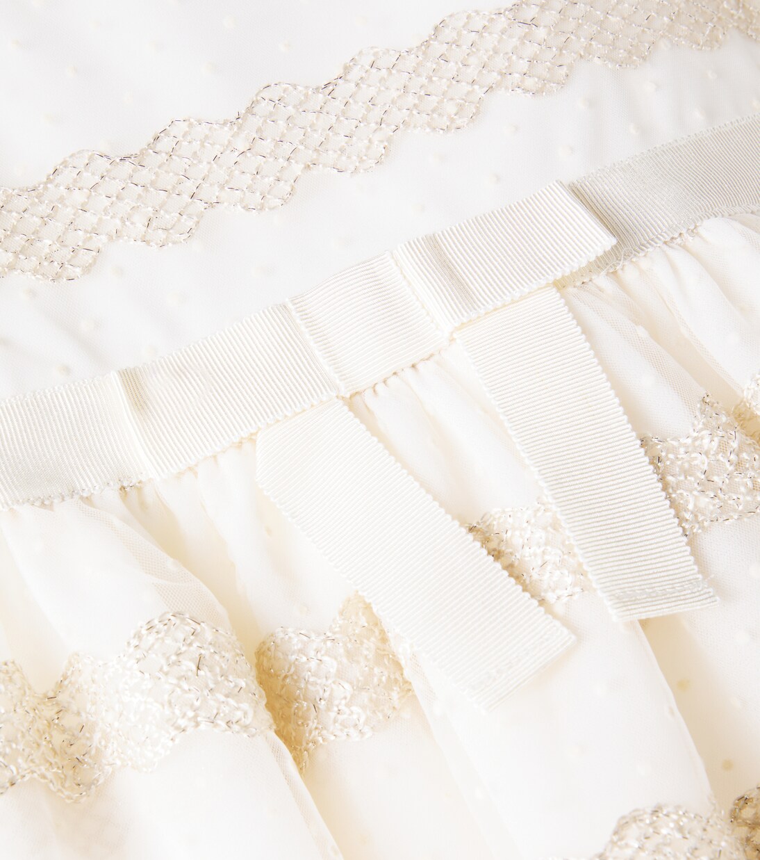 Robe brodée en tulle | Patachou