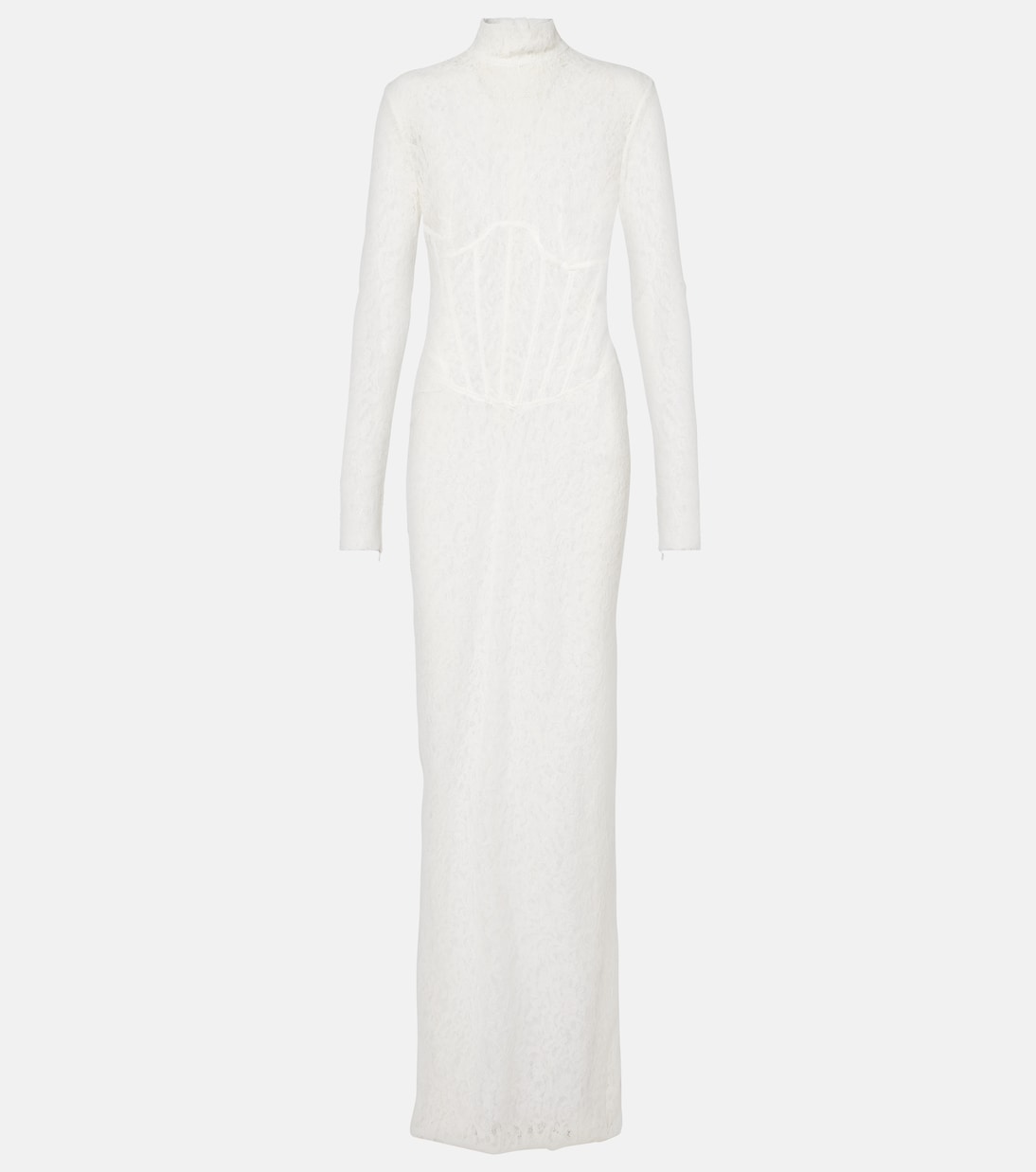 Abito lungo bustier Isadora in pizzo | The New Arrivals Ilkyaz Ozel