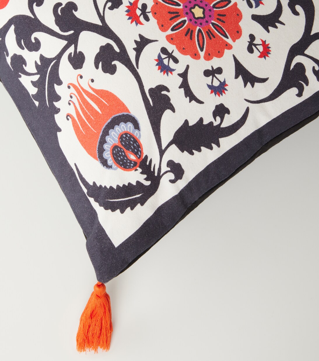 Bedrucktes Kissen aus Baumwoll-Canvas | Les-Ottomans