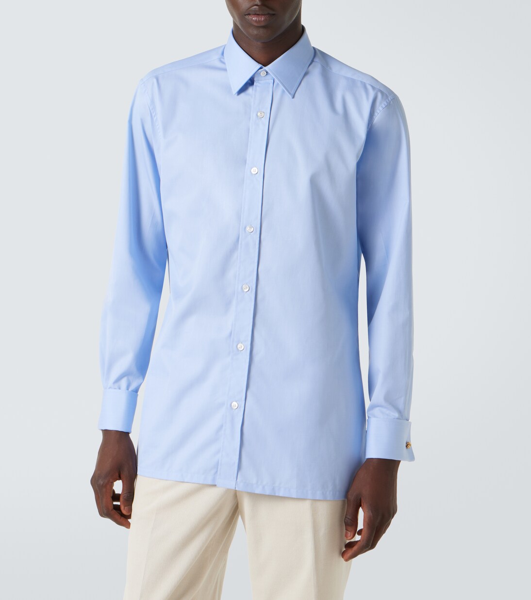 Hemd aus Baumwollpopeline | Charvet