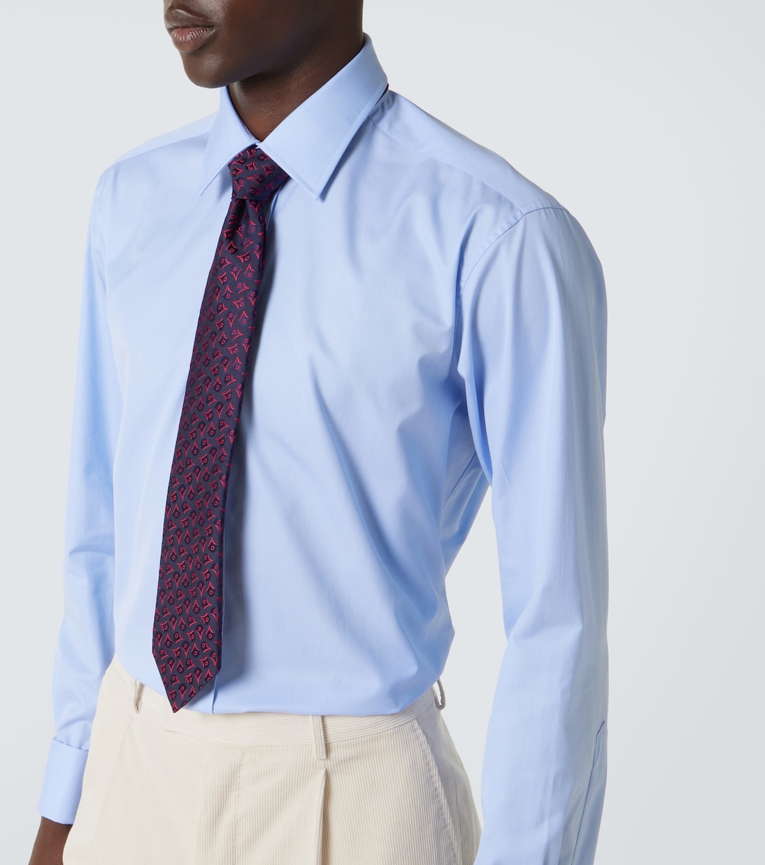 Hemd aus Baumwollpopeline | Charvet