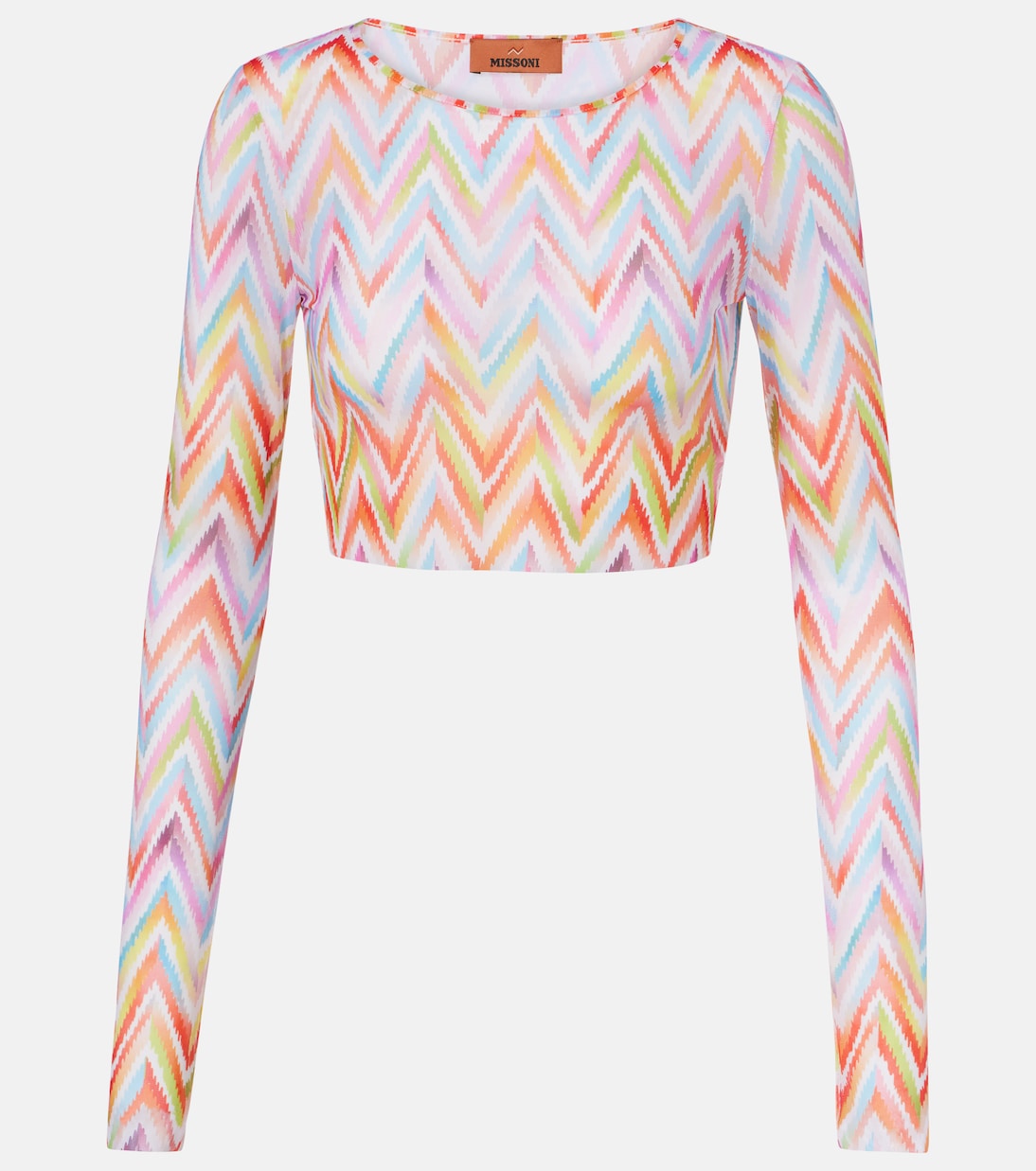 Chevron cropped top | Missoni