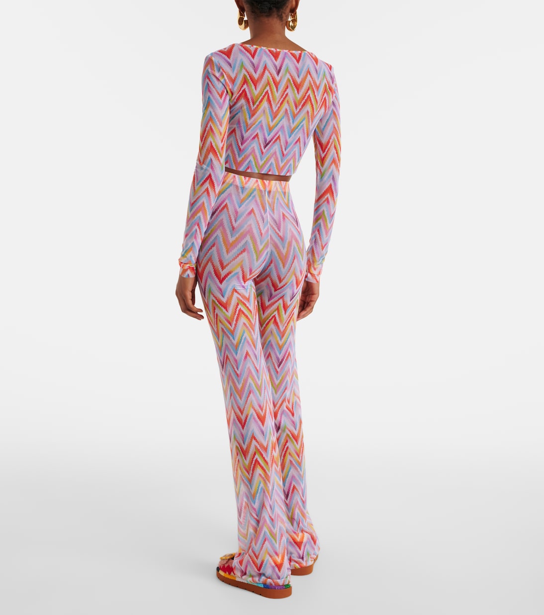 Chevron cropped top | Missoni