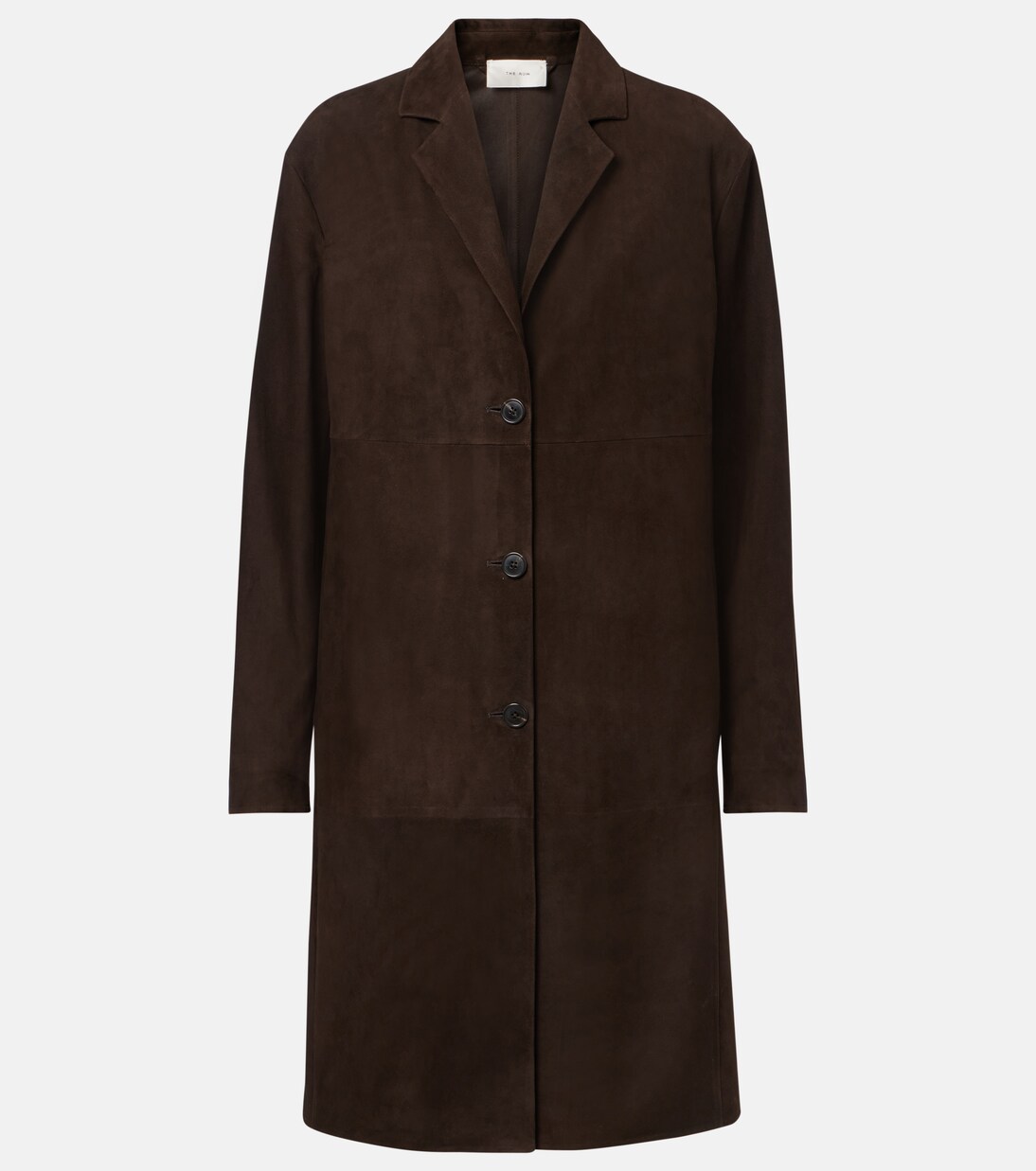 Mantel Babilonia aus Veloursleder | The Row