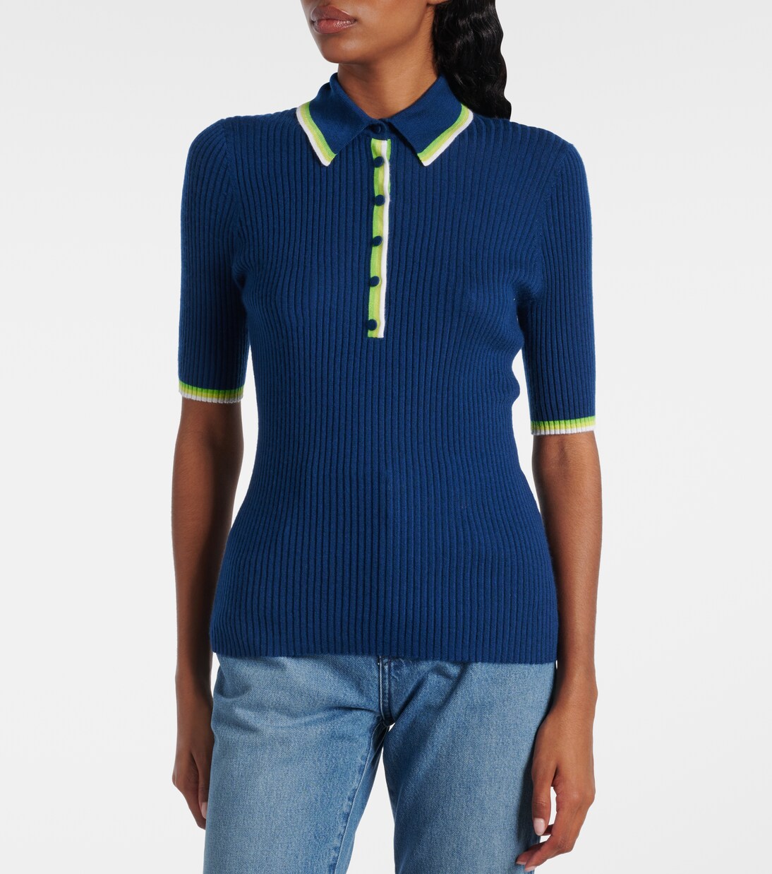 Polohemd Perro aus Kaschmir und Seide | Gabriela Hearst