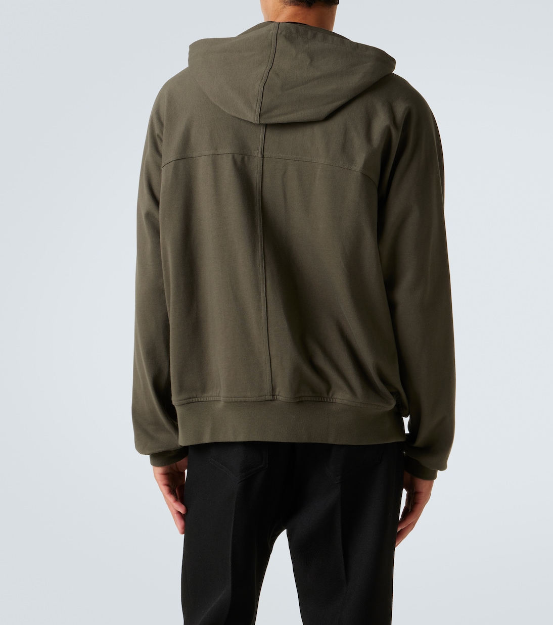 Cotton jersey hoodie | Rick Owens