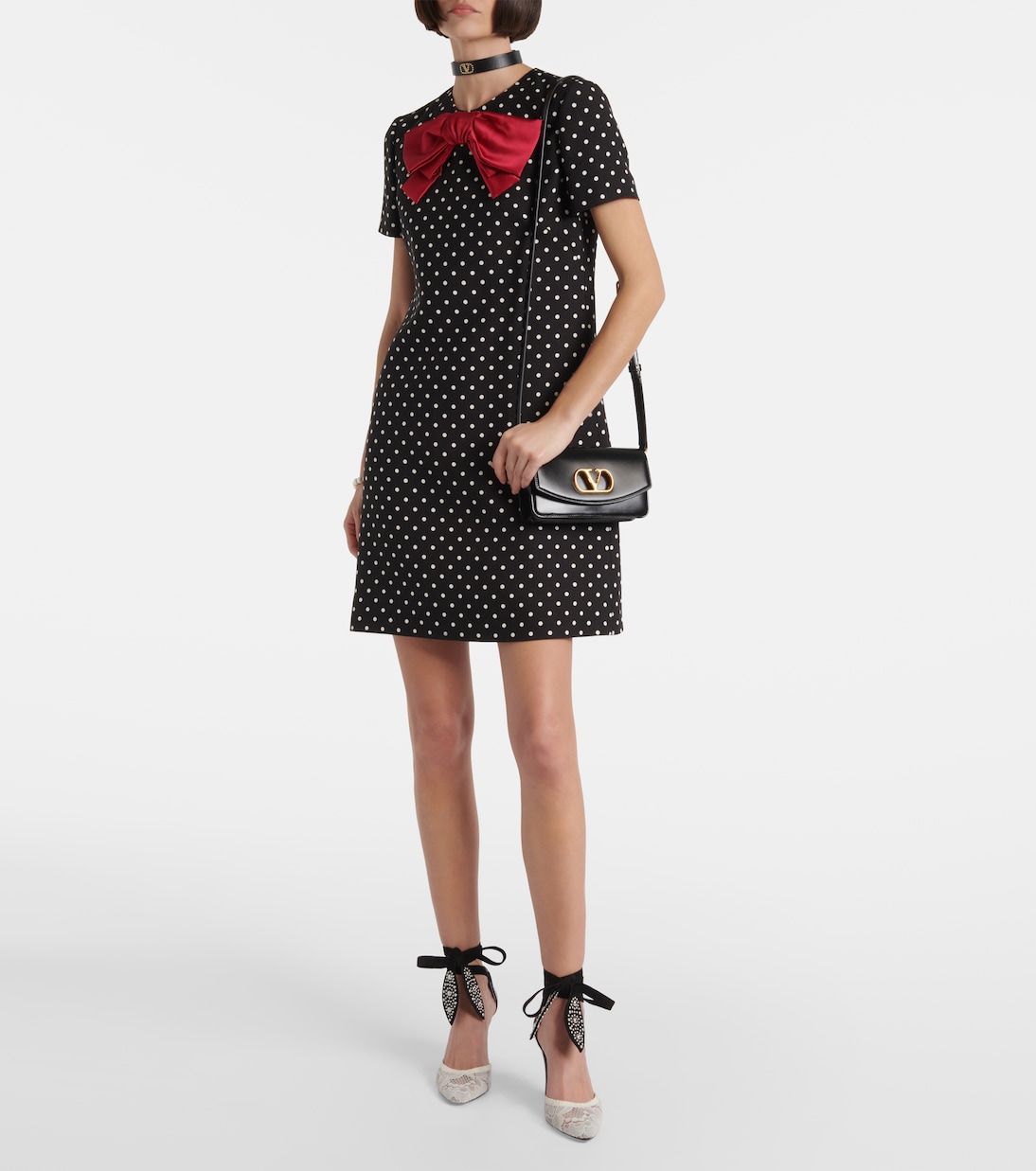 Pochette Vain Small en cuir | Valentino Garavani