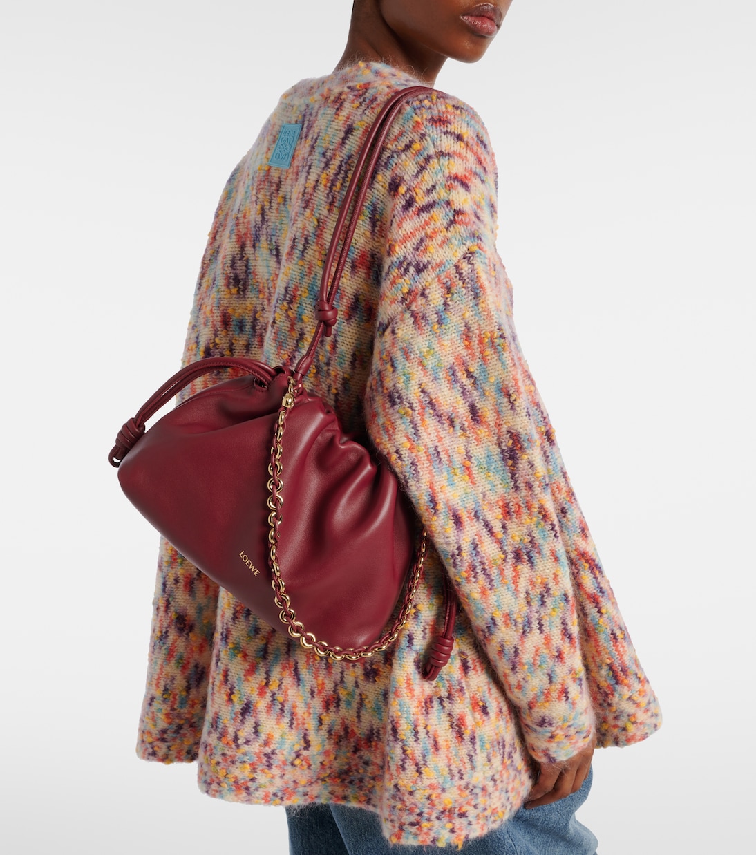 Clutch Flamenco Medium aus Leder | Loewe