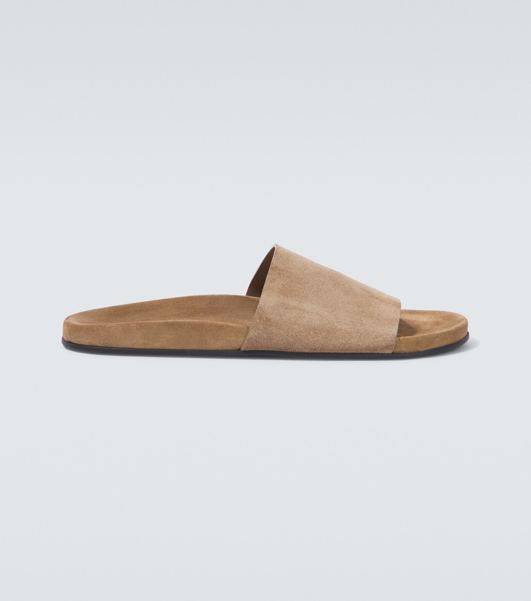 Hugh suede slides | The Row