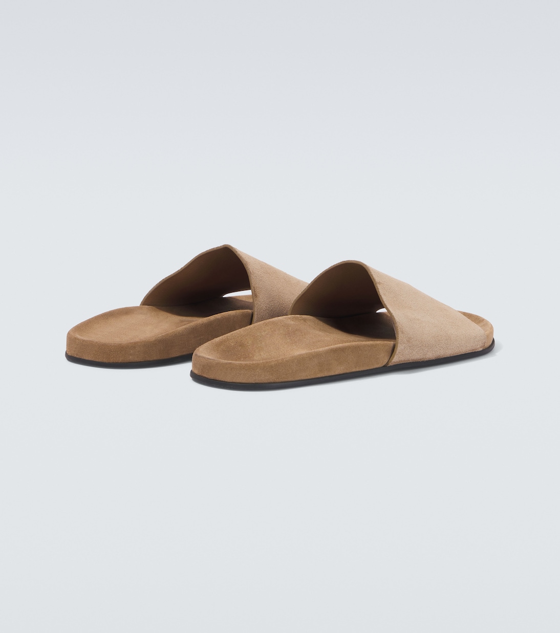 Hugh suede slides | The Row