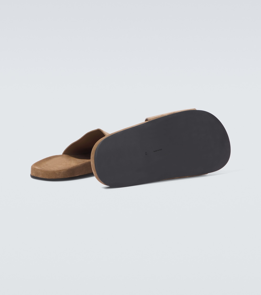 Hugh suede slides | The Row