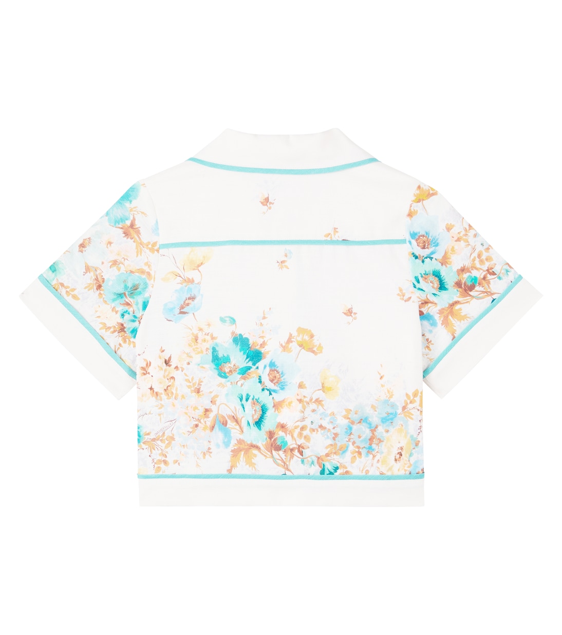 Camisa Scarborough de algodón floral | Zimmermann Kids