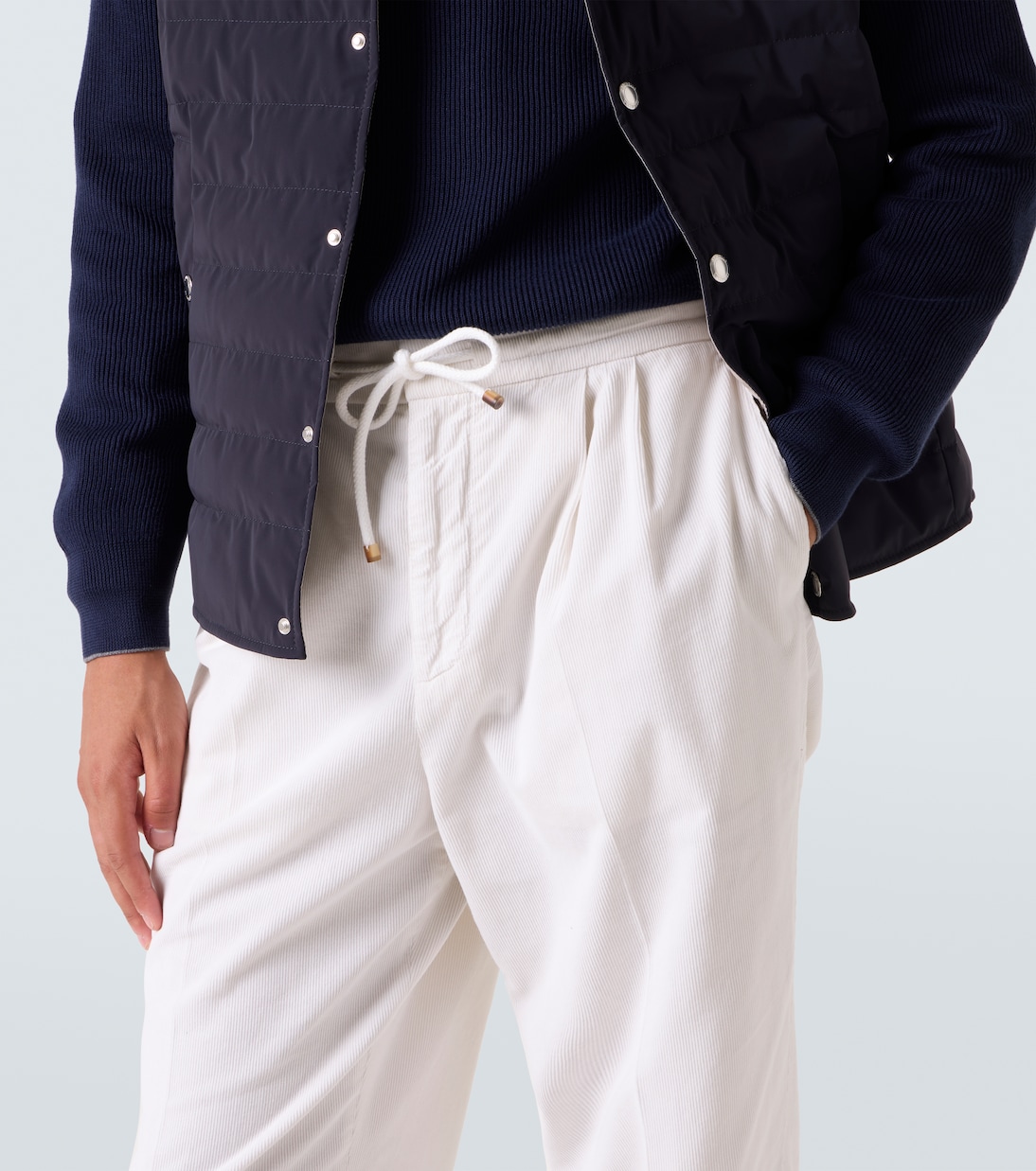 Cotton corduroy pants | Brunello Cucinelli